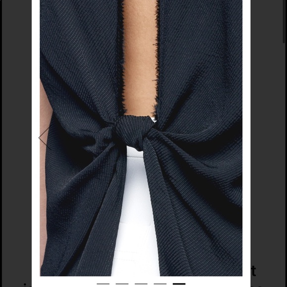 Helmut Lang Split Back Knot Jacquard Twill Shirt - Picture 6 of 15